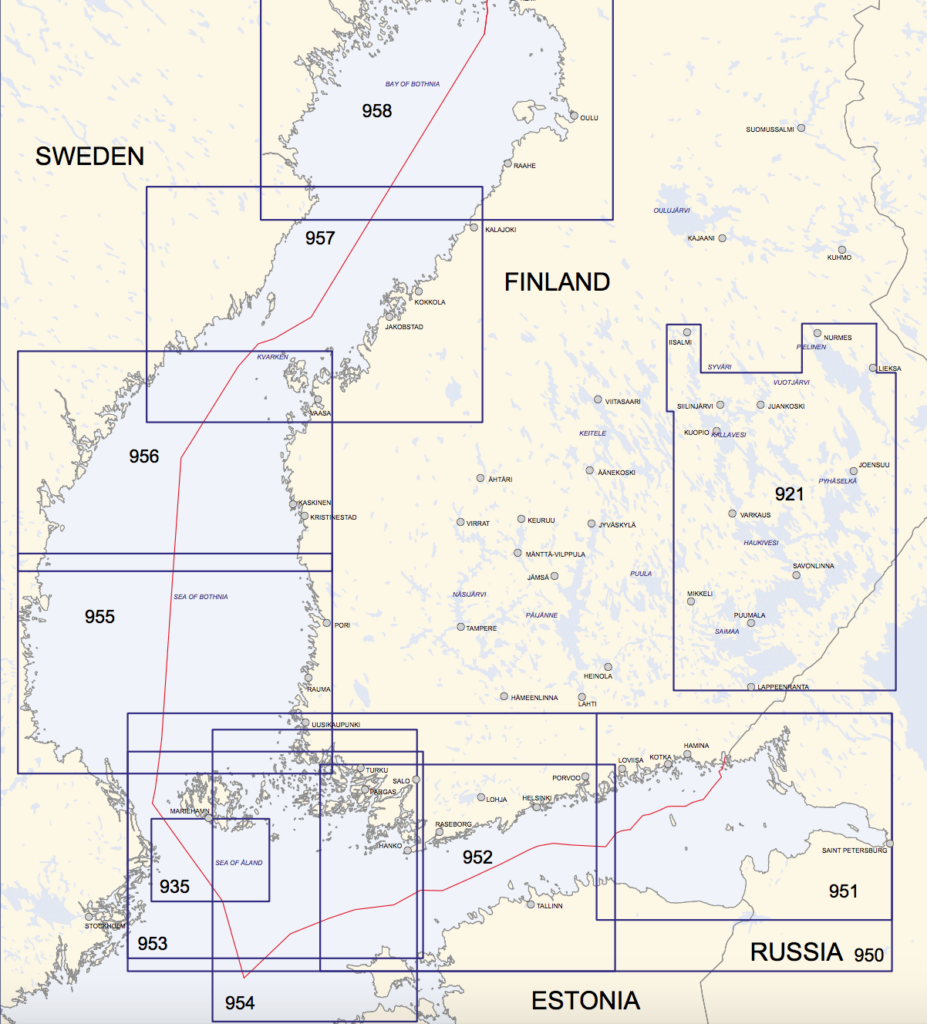 Finnish chart 921 